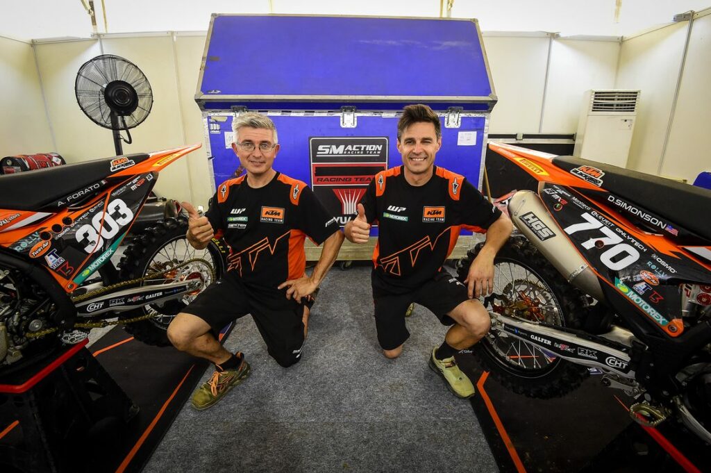 Team SM Action Yuasa Battery KTM 2023 MXGP of Indonesia