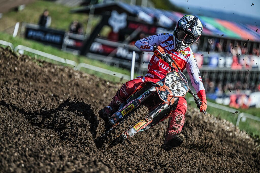 Luca Ruffini 2023 EMX250 Round of Great Britain Matterley Basin